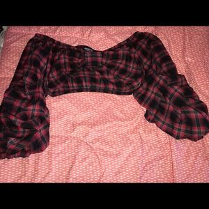 Long sleeve crop top!